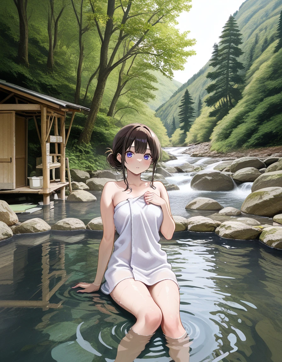 野湯 、秘湯 / Wild hot spring V1