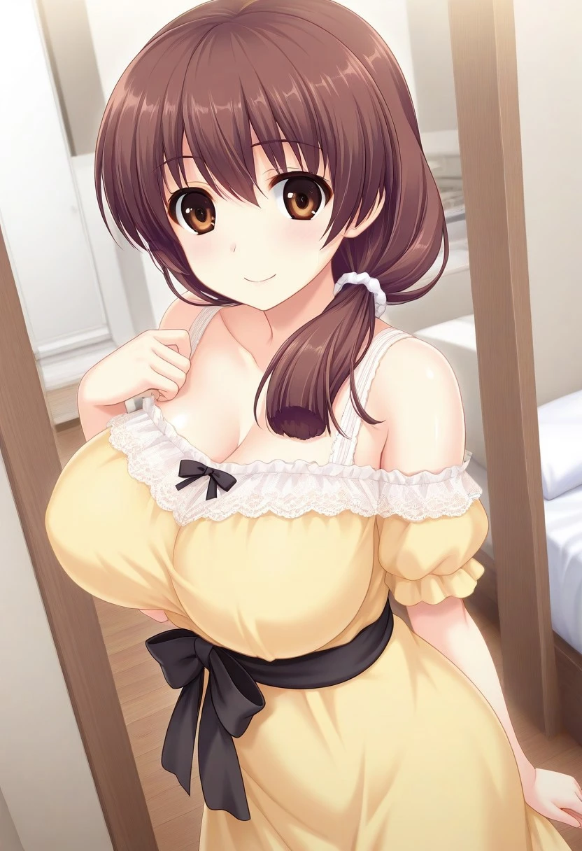 鞍月 夏目（Natsume Kuratsuki）わがままミルクDEしてあげる〜???なお姉さんたちとのドピュドピュのホームシェア生活〜（Illustrious） V1