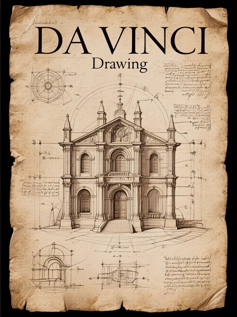 Da Vinci Drawing style - CE V1.0a - SDXL