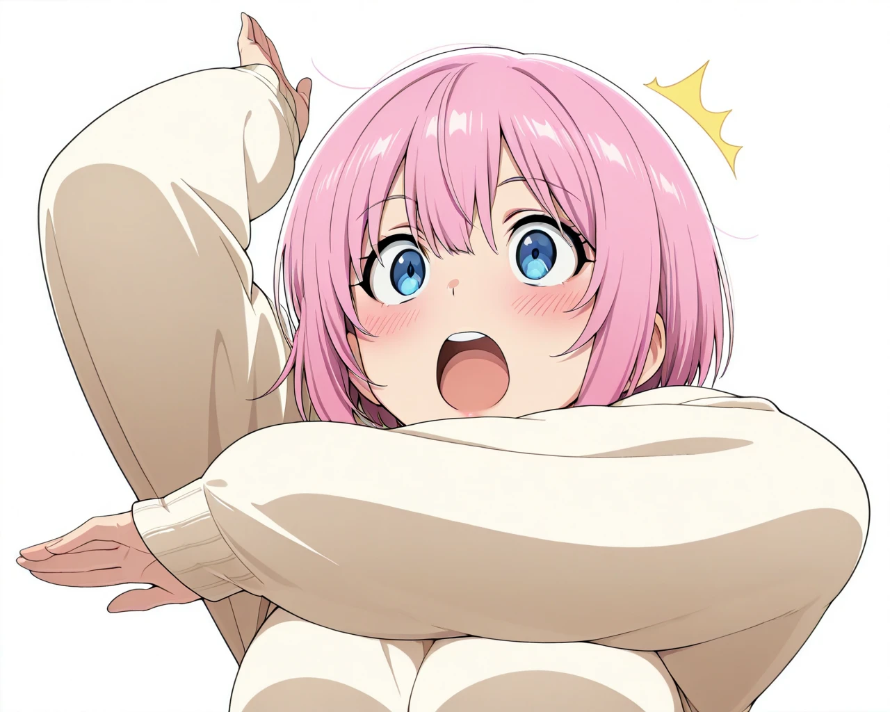 Civitai びっくりマチュのポーズ / The "Surprised Machu pose" v1.0