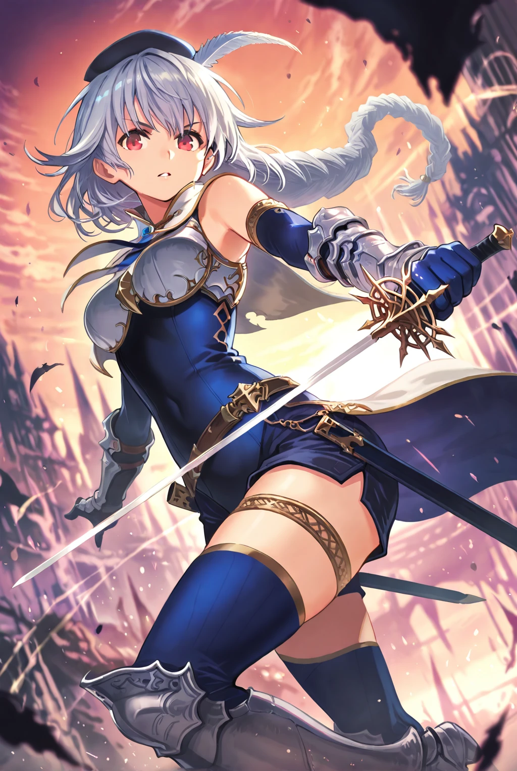 Amelia / エミリア （Shadowverse , Rage of bahamut / シャドウバース、神撃のバハムート） ( IL ) v1.0