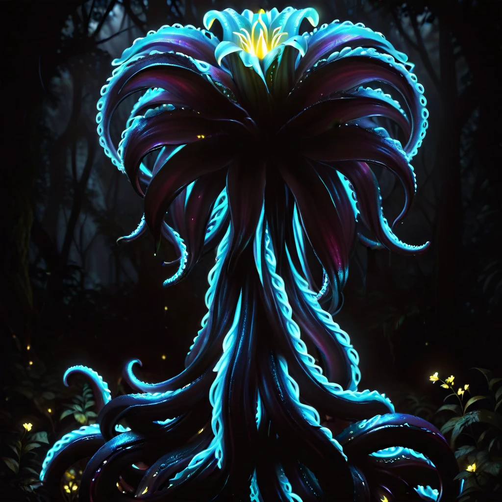 Bioluminescent monster flower v1.0