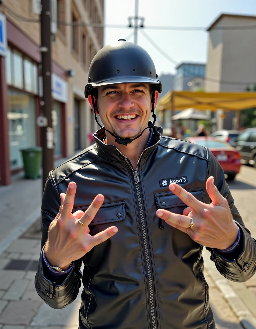 Epic, promo photo, sell yourself, anti-hustle culture, parody, <lora:iphone-dev-7:1>