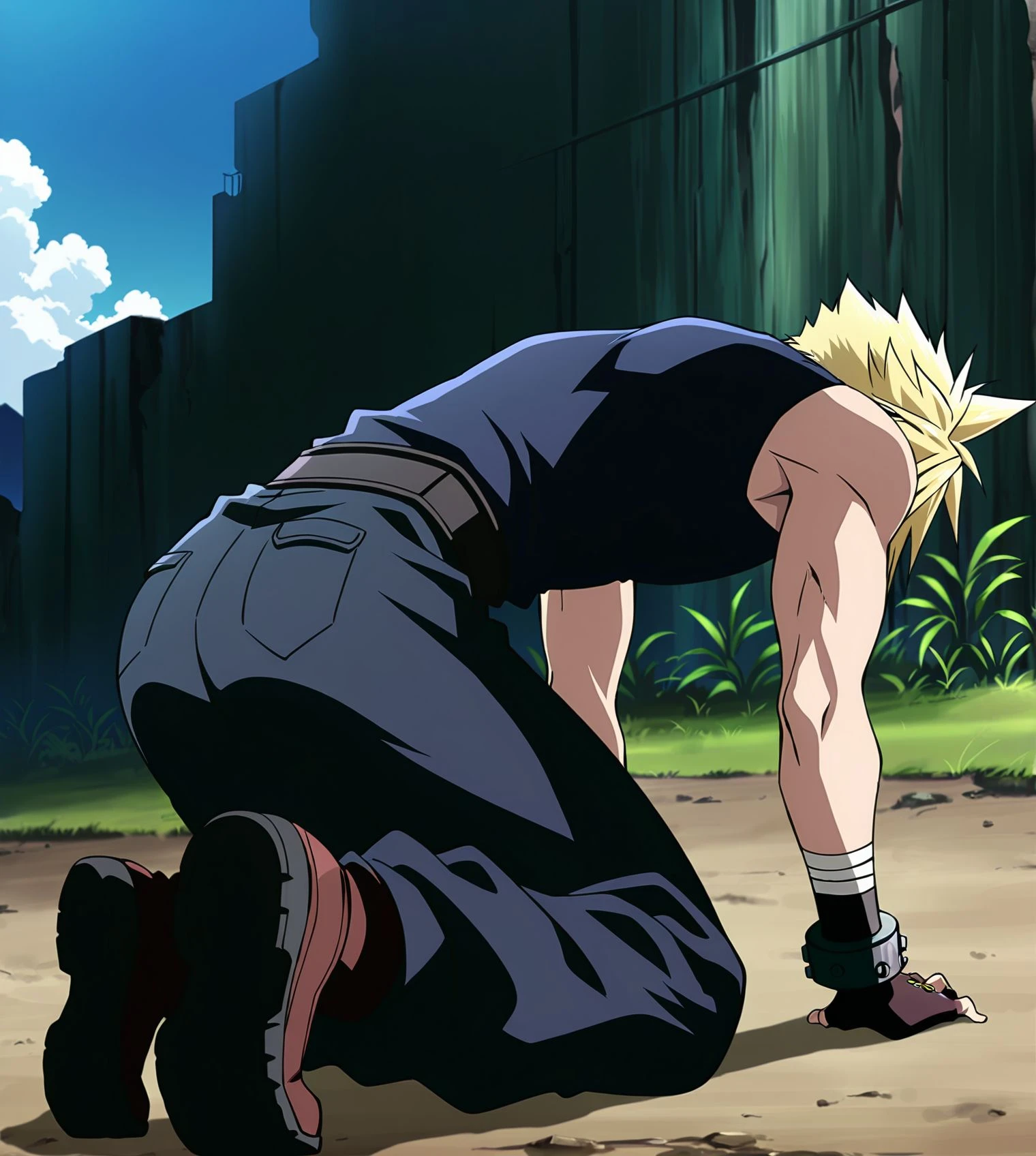 all fours male  四つん這いの男性 / Submissive man, M男 V1