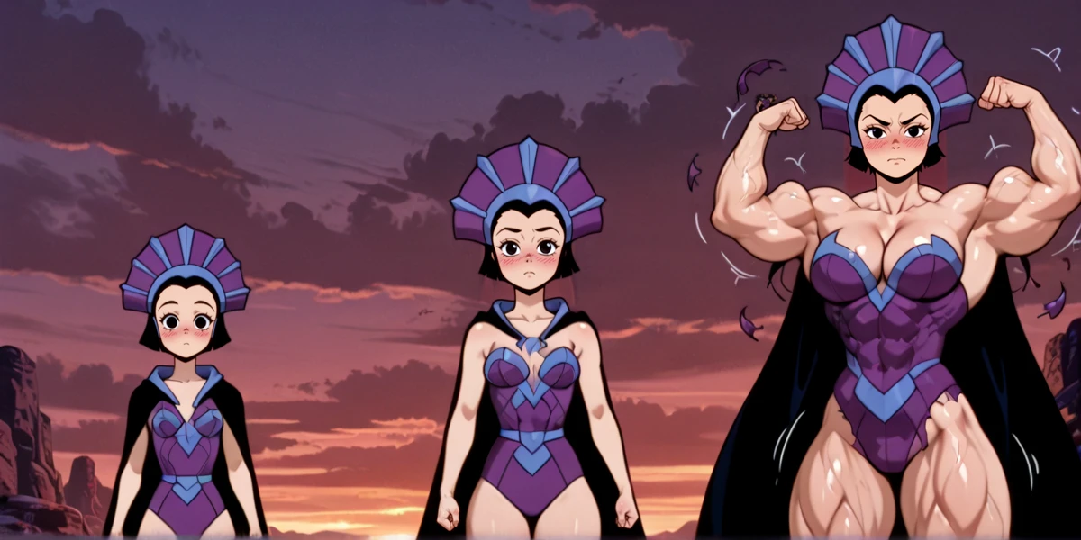 ZH LoRA | Muscle Transformation | Illustrious ZH_Muscl3Transf0rm_v1IL