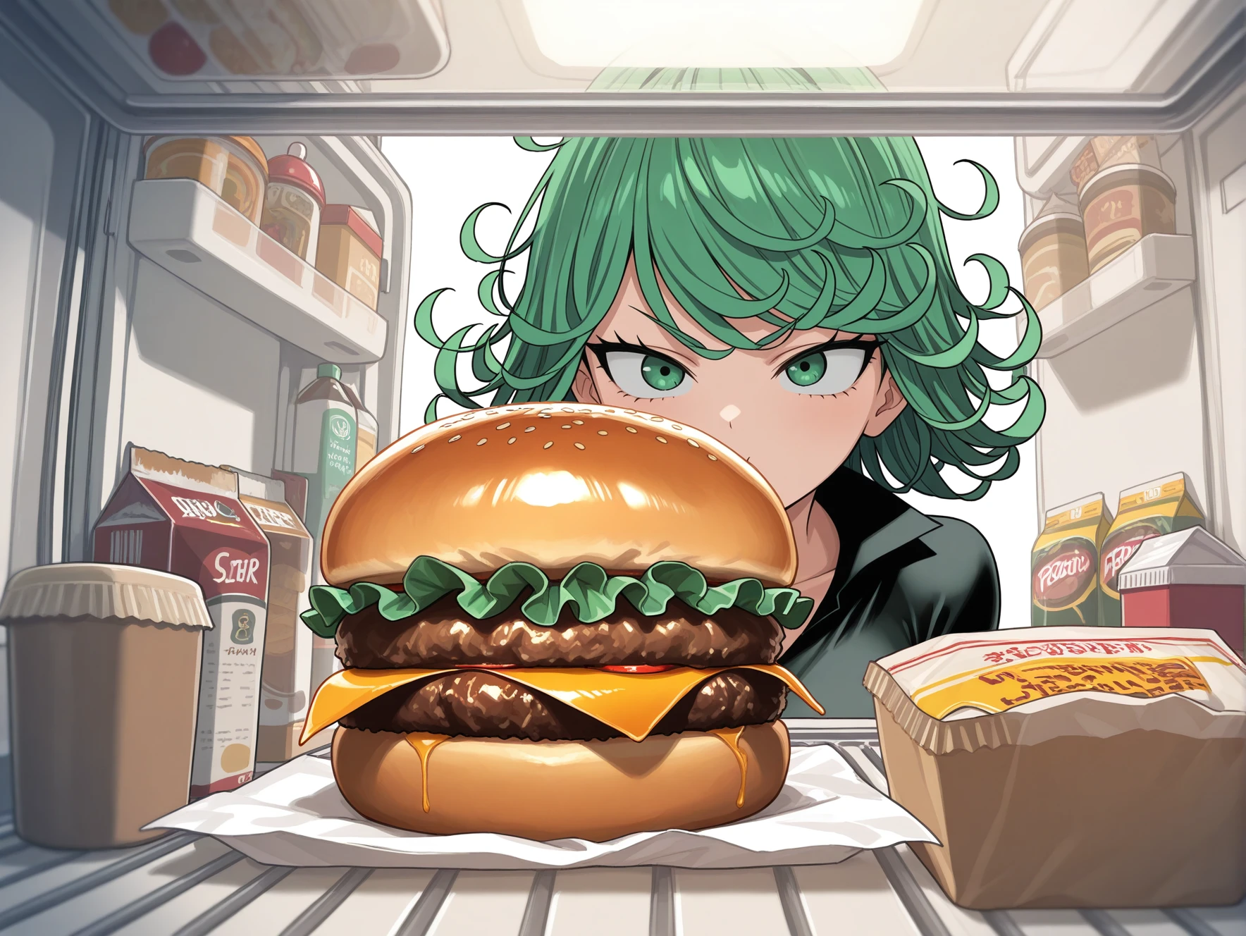 Refrigerator Pov | View from refrigerator - Illustrious v1.0