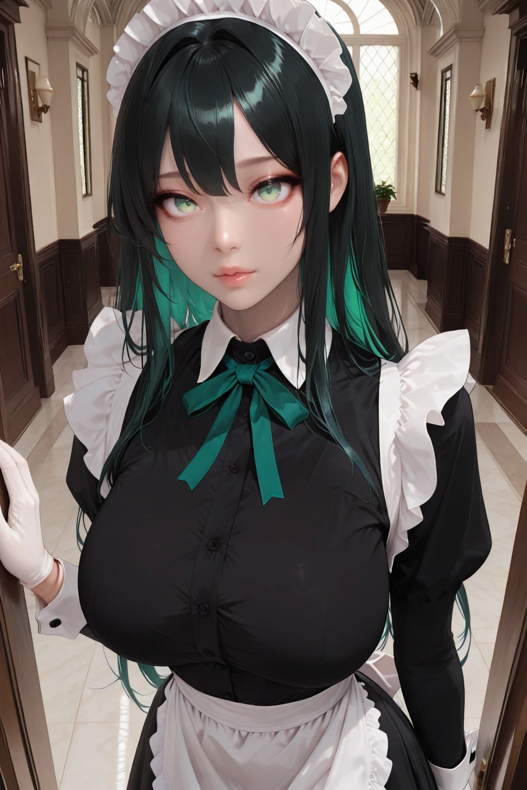 Serious maid Victoria — OC by Shirowalker v1.0 Illustrious