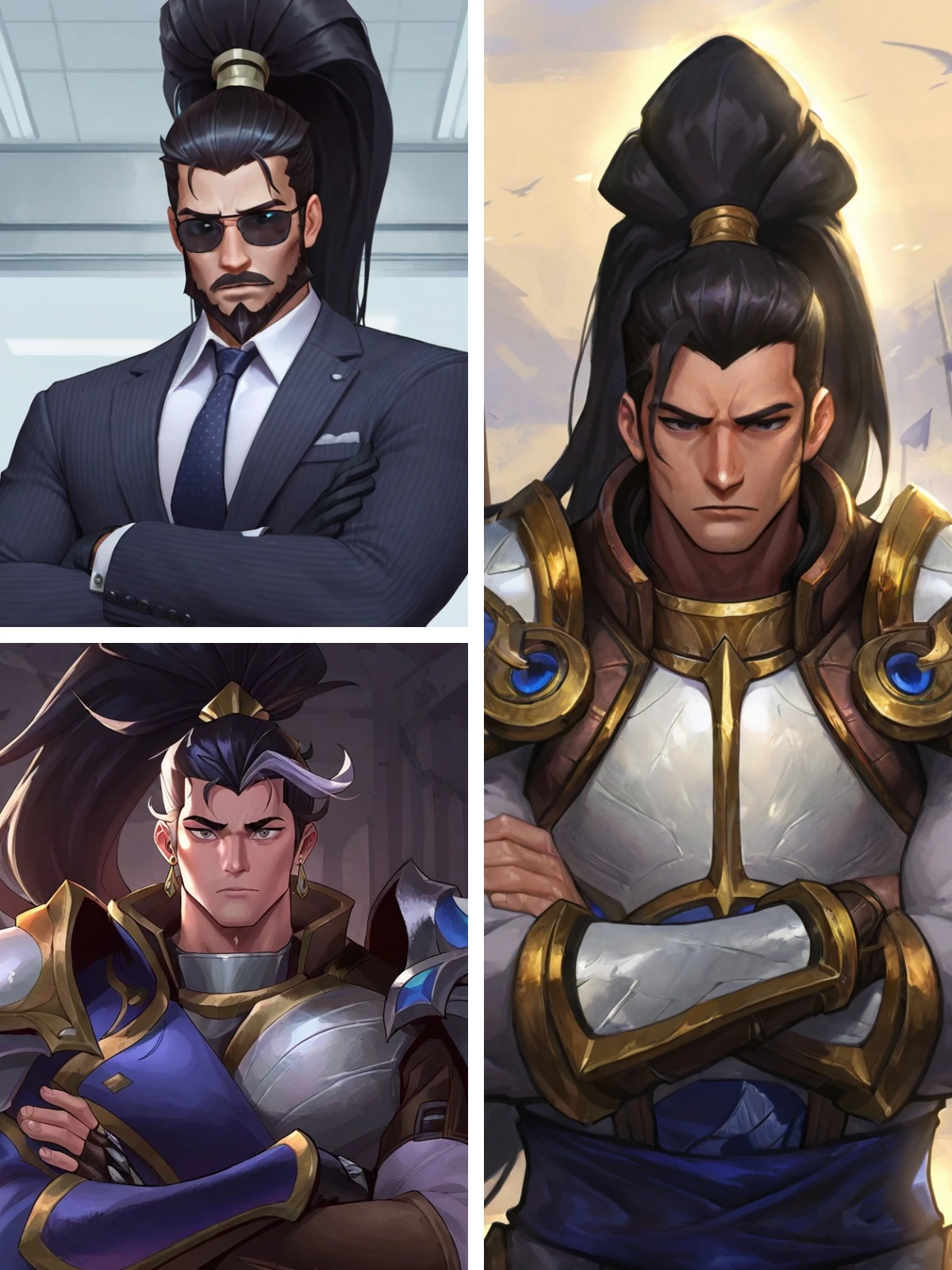 Xin Zhao / League of Legends [Original + Secret Agent + New Original Skins] Secret Agent