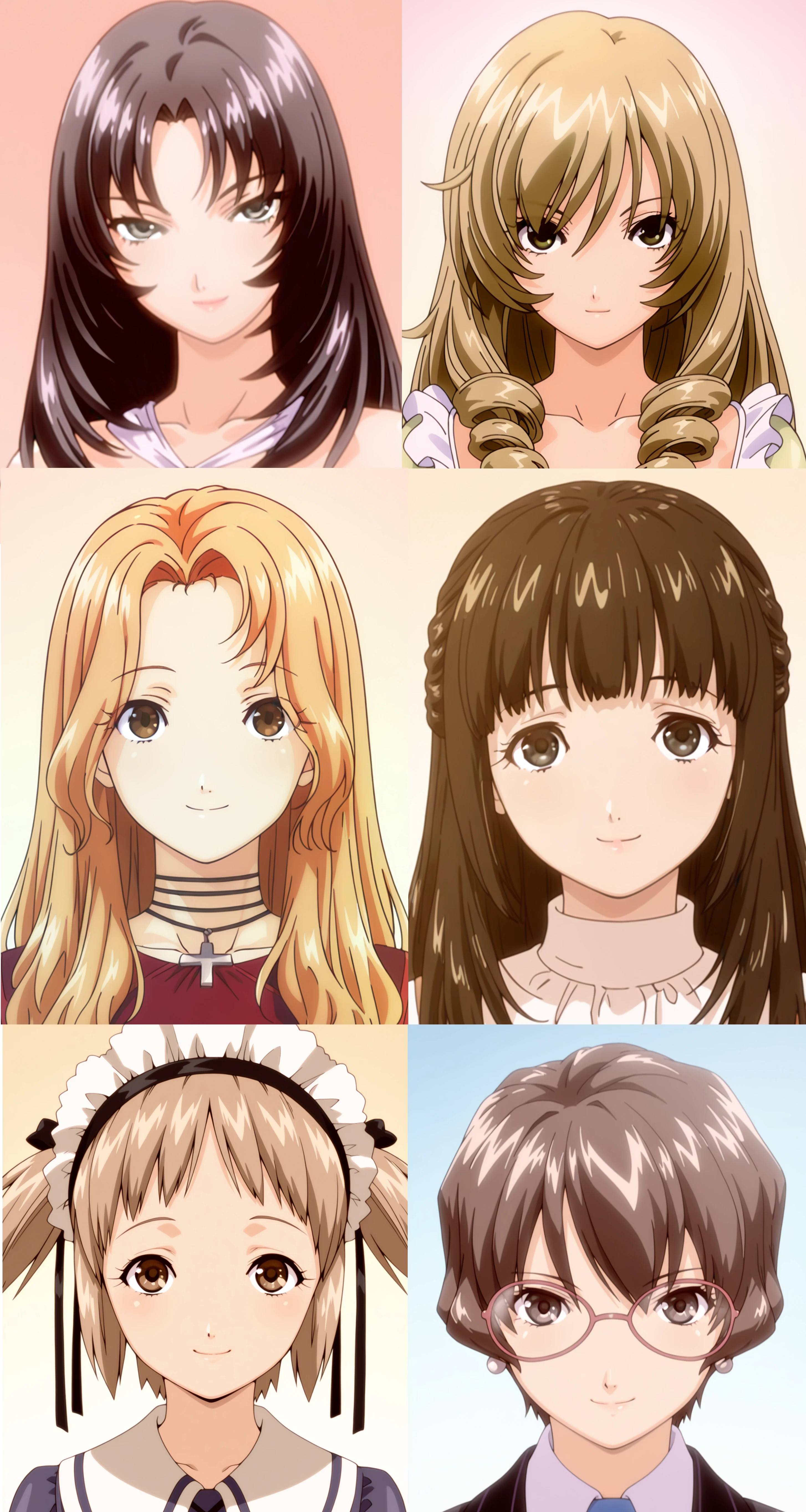 Jokei Kazoku 女系家族 The Immorals : characters & style V1