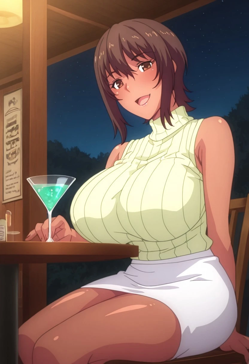 Nishimura Shiori - Kaa-chan no Tomodachi ni Shikotteru Tokoro Mirareta The Animation Illustrious