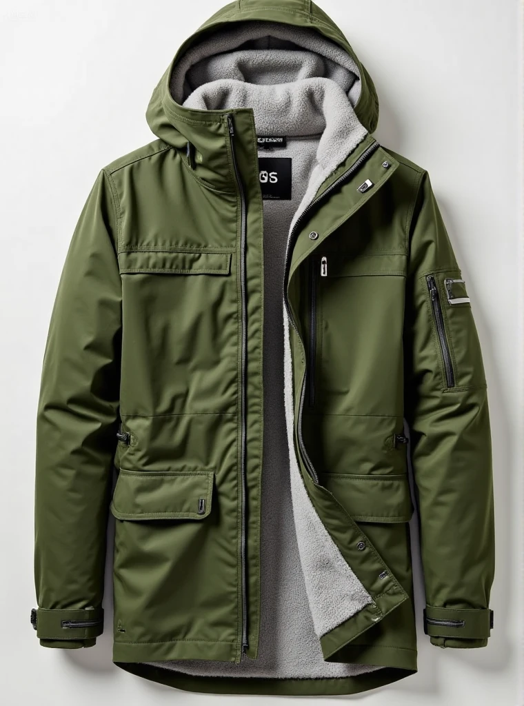 The design of a hardshell jacket v1.0