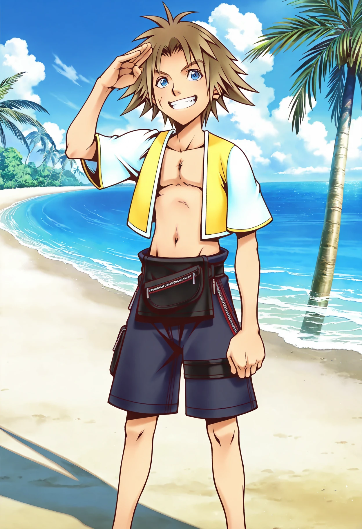 Tidus Kingdom Hearts Version