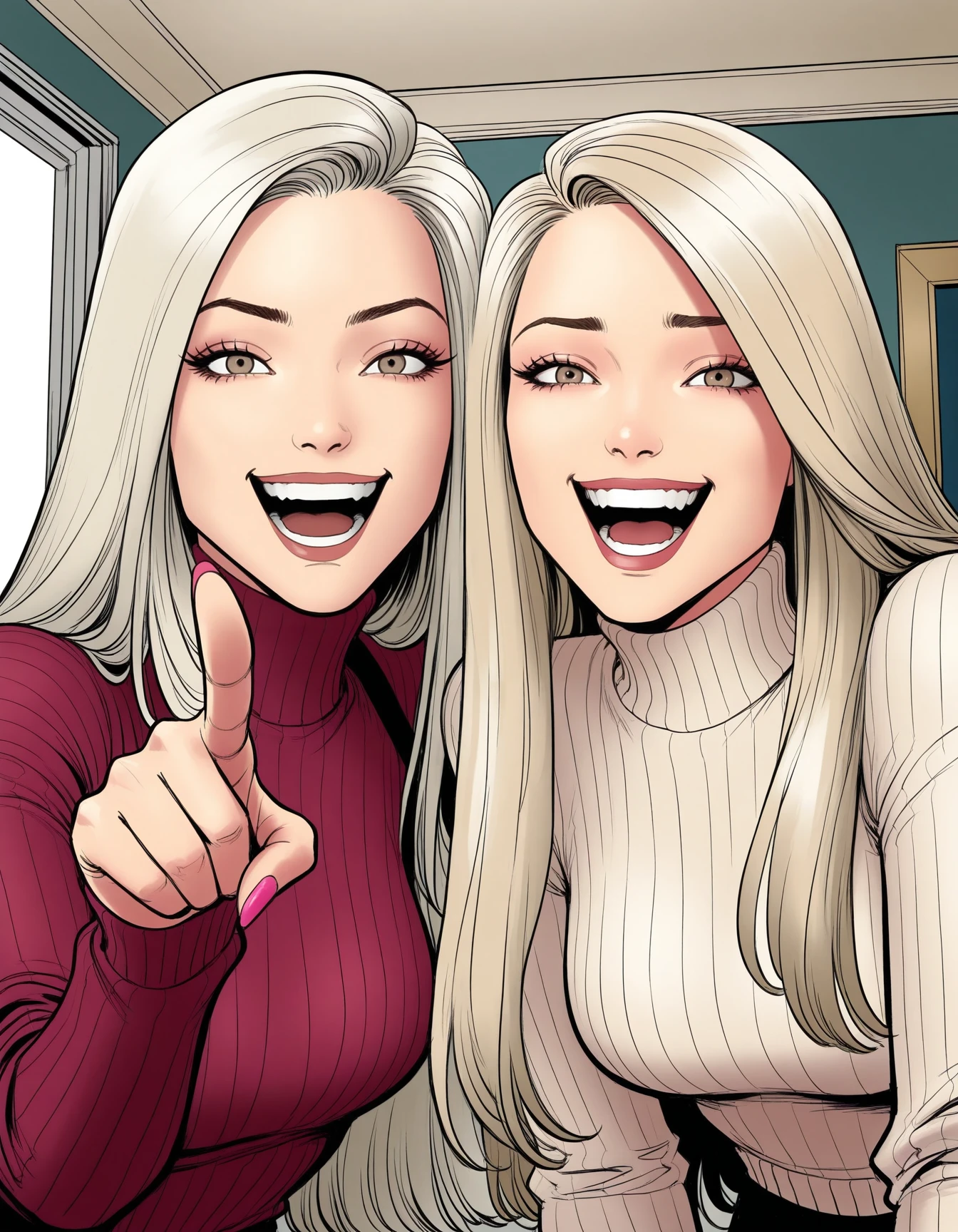 Sara and Raquel Bauer | Fernando Comics | ILXL ILXL