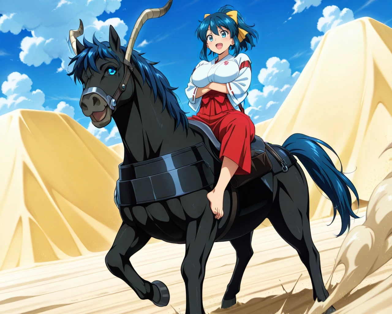 Civitai 戦国BASARA UMA-馬イク（バイク）/ Sengoku BASARA UMA (Horse-Bike) v1.0