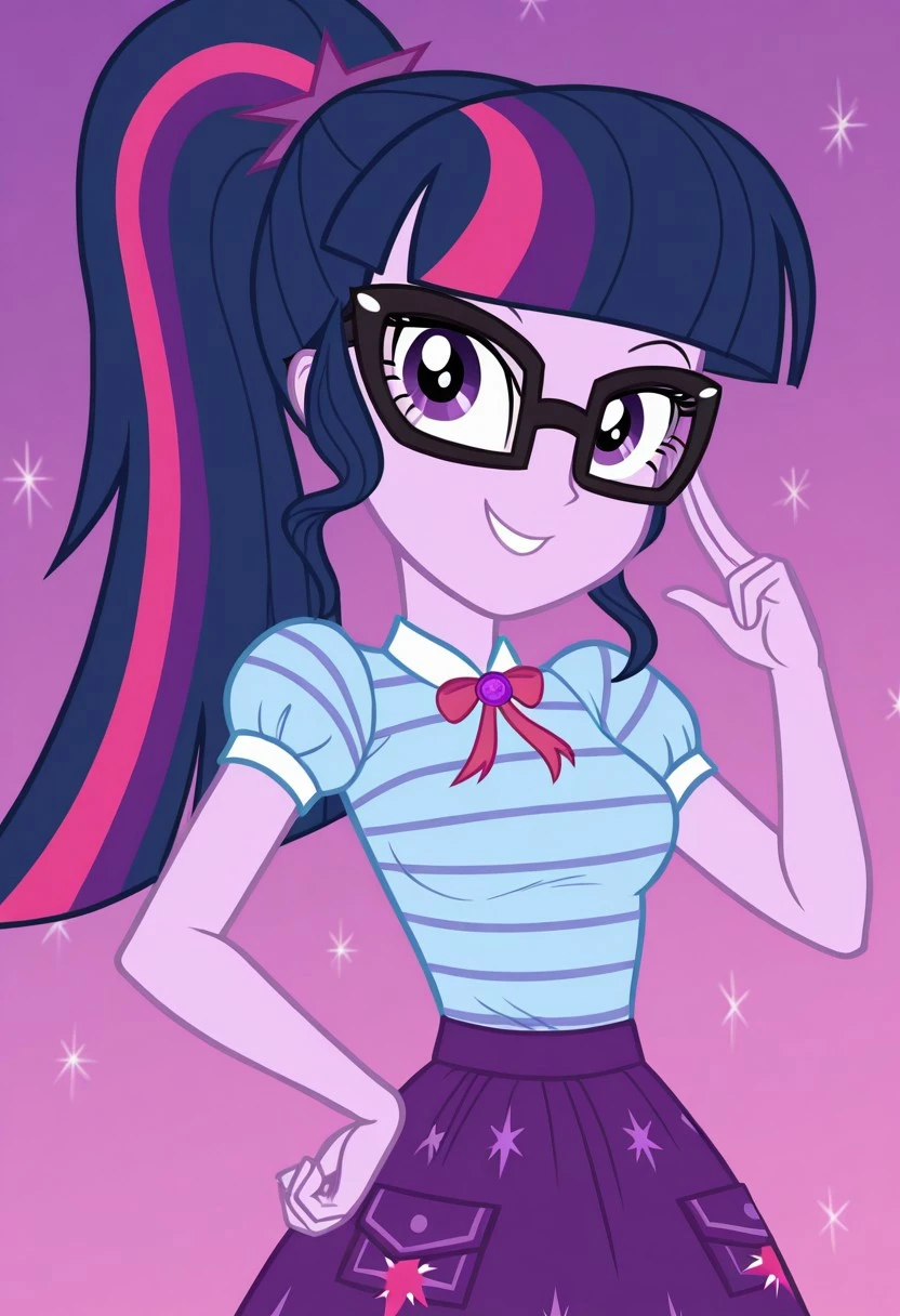 Twilight Sparkle "Sci-Twi" - MLP Equestria Girls (Outfits) [IllustriousXL] EQG Second Outfit