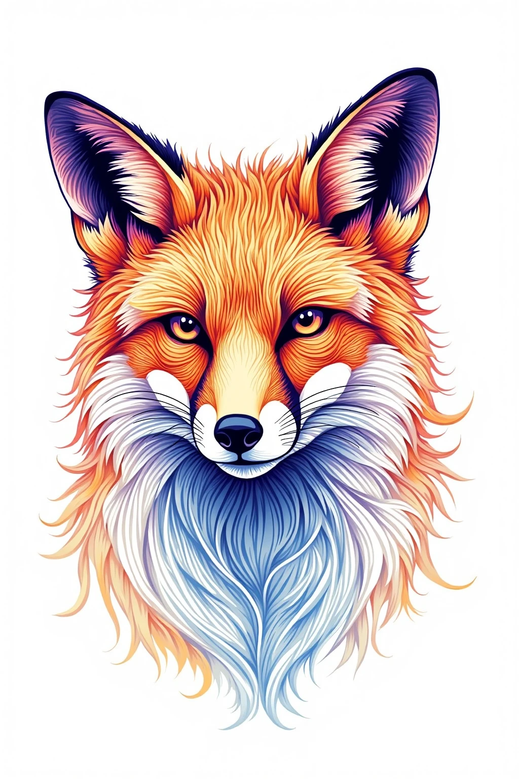 DT_Fluid Line Art_Animal Portrait Creation v1.0