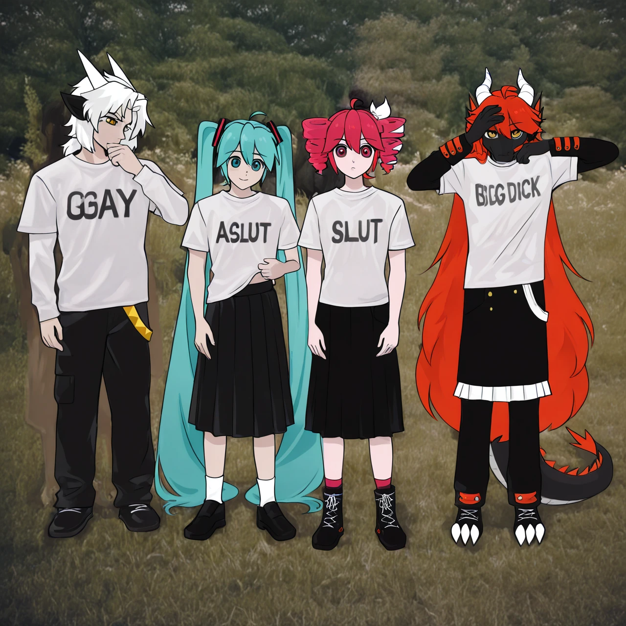 Gay, Abortion, Slut, Big ???? Shirts | meme Concept Illustrious