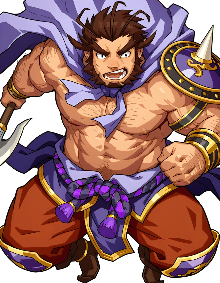 文醜 (Wen Chou) From 三国志パズル大戦 NAI