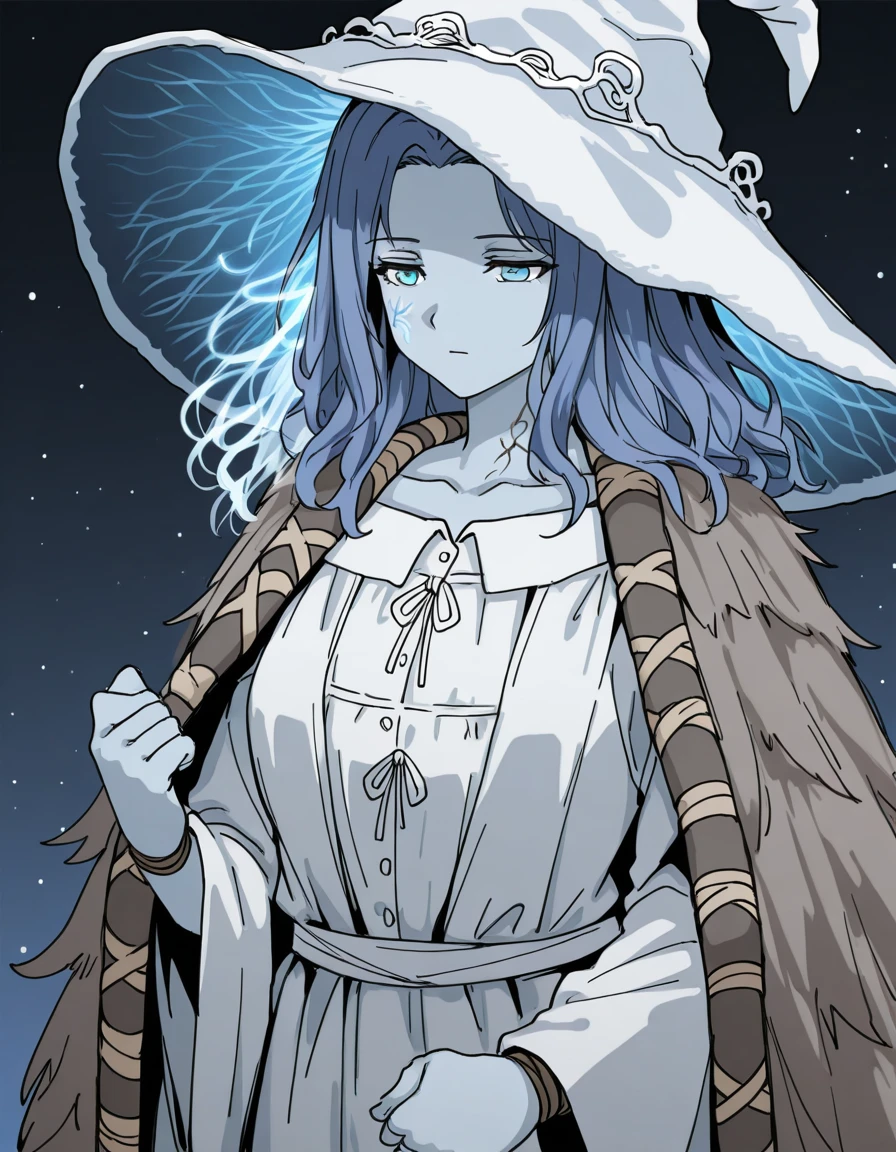 masterpiece,best quality,amazing quality,very aesthetic,high resolution,ultra detailed,perfect details,
1girl,<lora:maiistyle:1>,maiistyle,sketch,elden_ring,ranni the witch,elden ring,