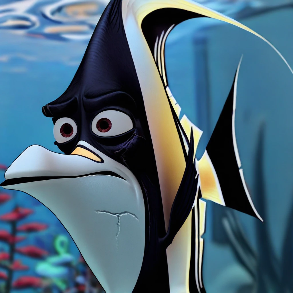 Gill (Finding Nemo) | Illustrious V1