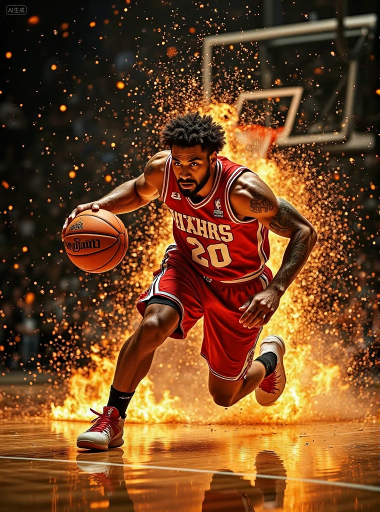 Basketball Flame Posters v1.0