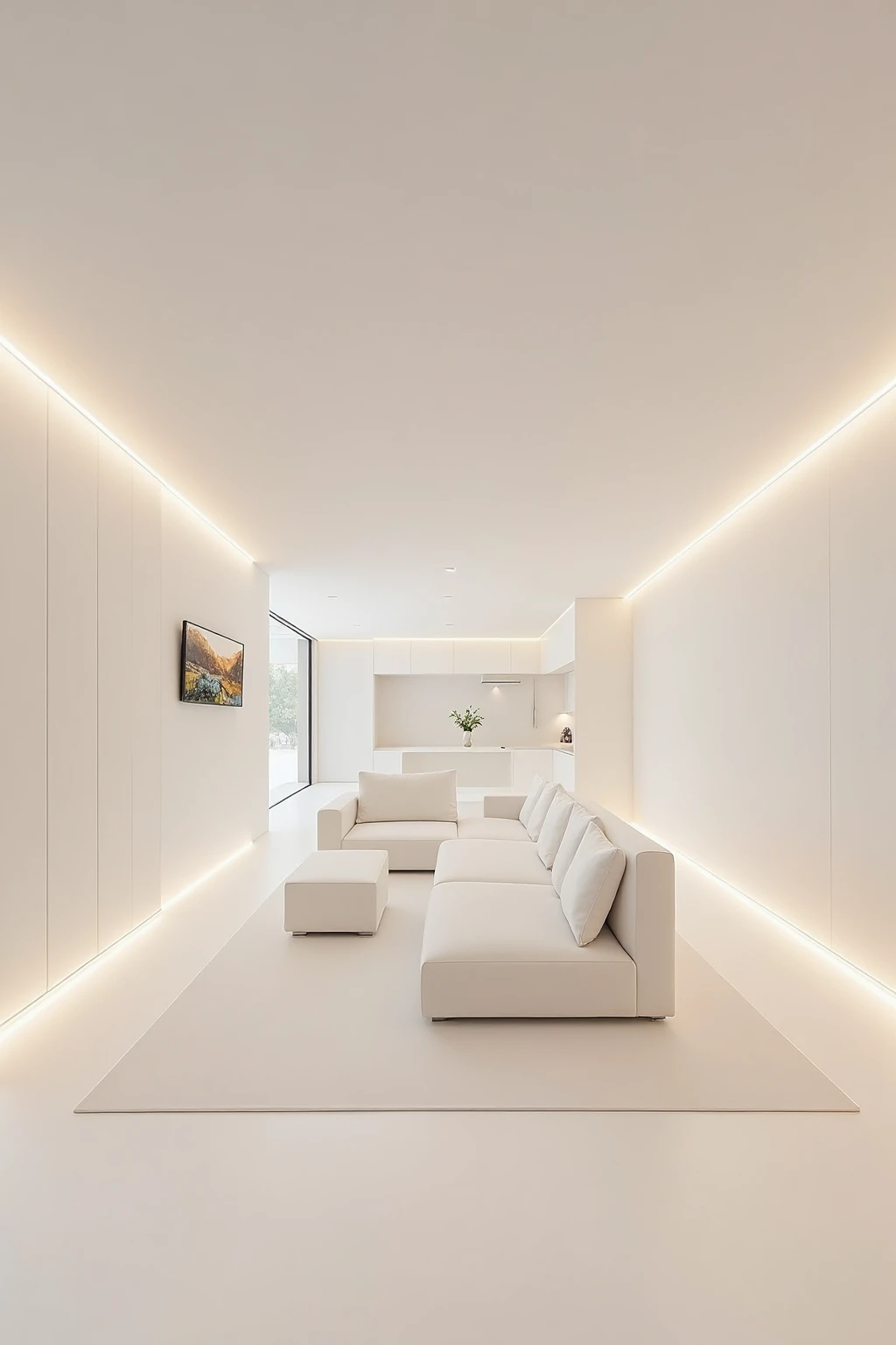 DR_Minimalist White Tone Lighting_Interior Space Design v1.0