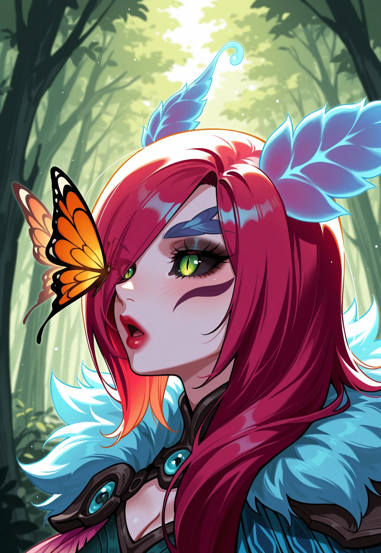 Xayah / Elderwood - League of Legends [IL] (Commission) Illustrious V1