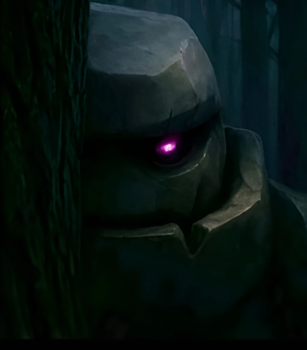 Sneaky Golem in The Pocket version - not real