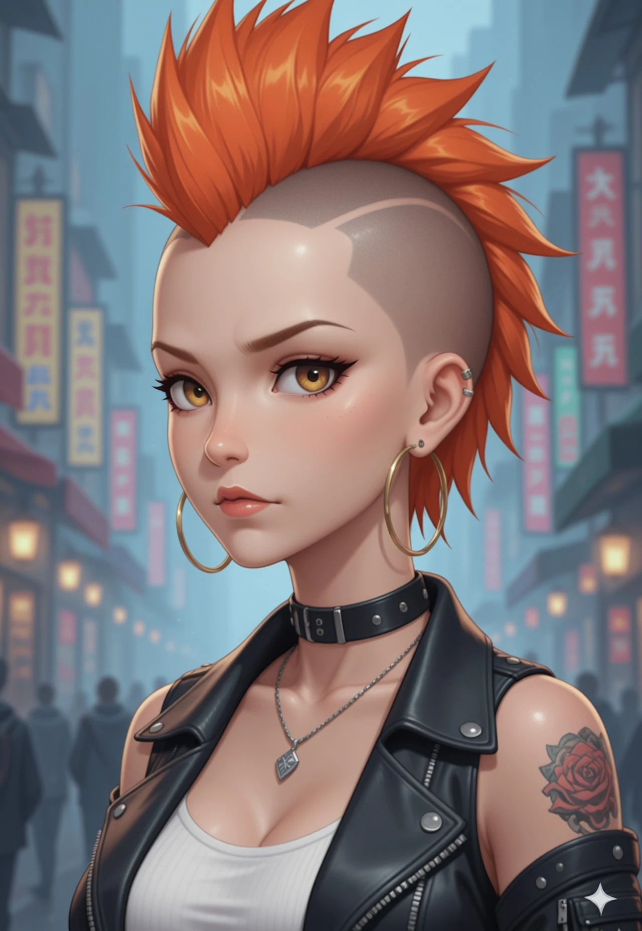 Amber (orange) V1