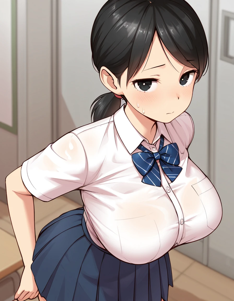 Futana Risa [3-nen Ika Gumi Kakitare Sensei] - 双奈 理沙[3年イカ組カキタレ先生]<Illustrious / Pony> Pony