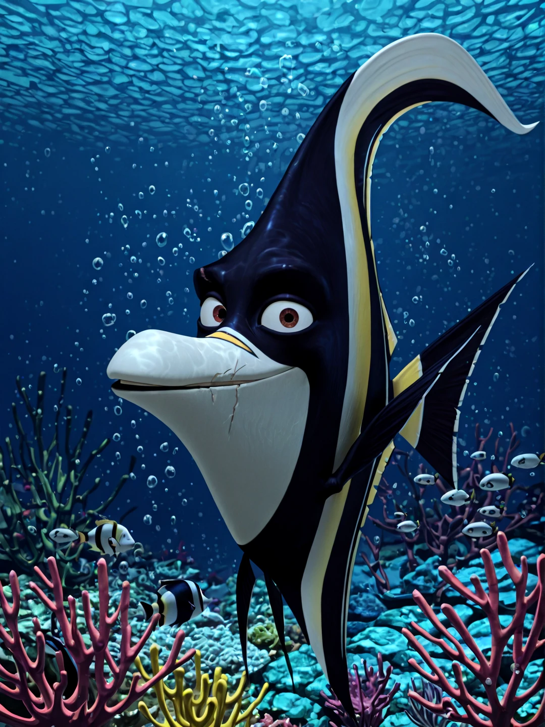 Gill (Finding Nemo) + Human version [Illustrious + Pony] v1.0 [Pony]