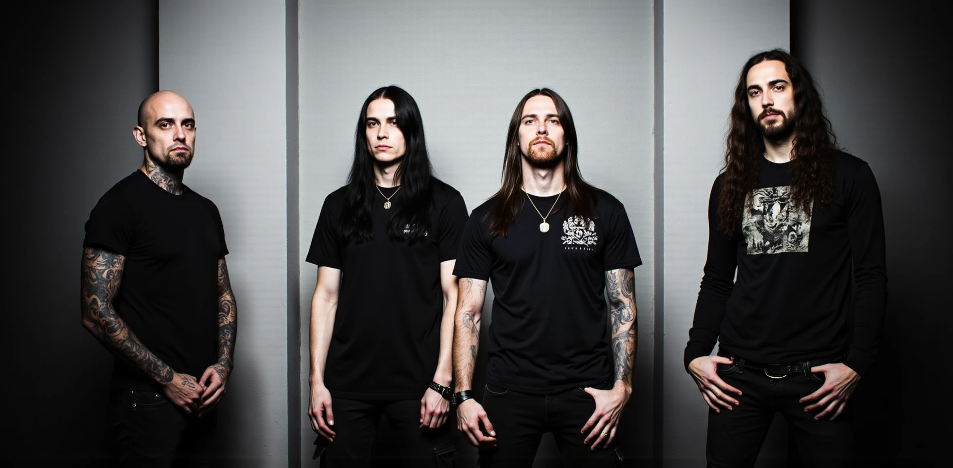 black metal band photo