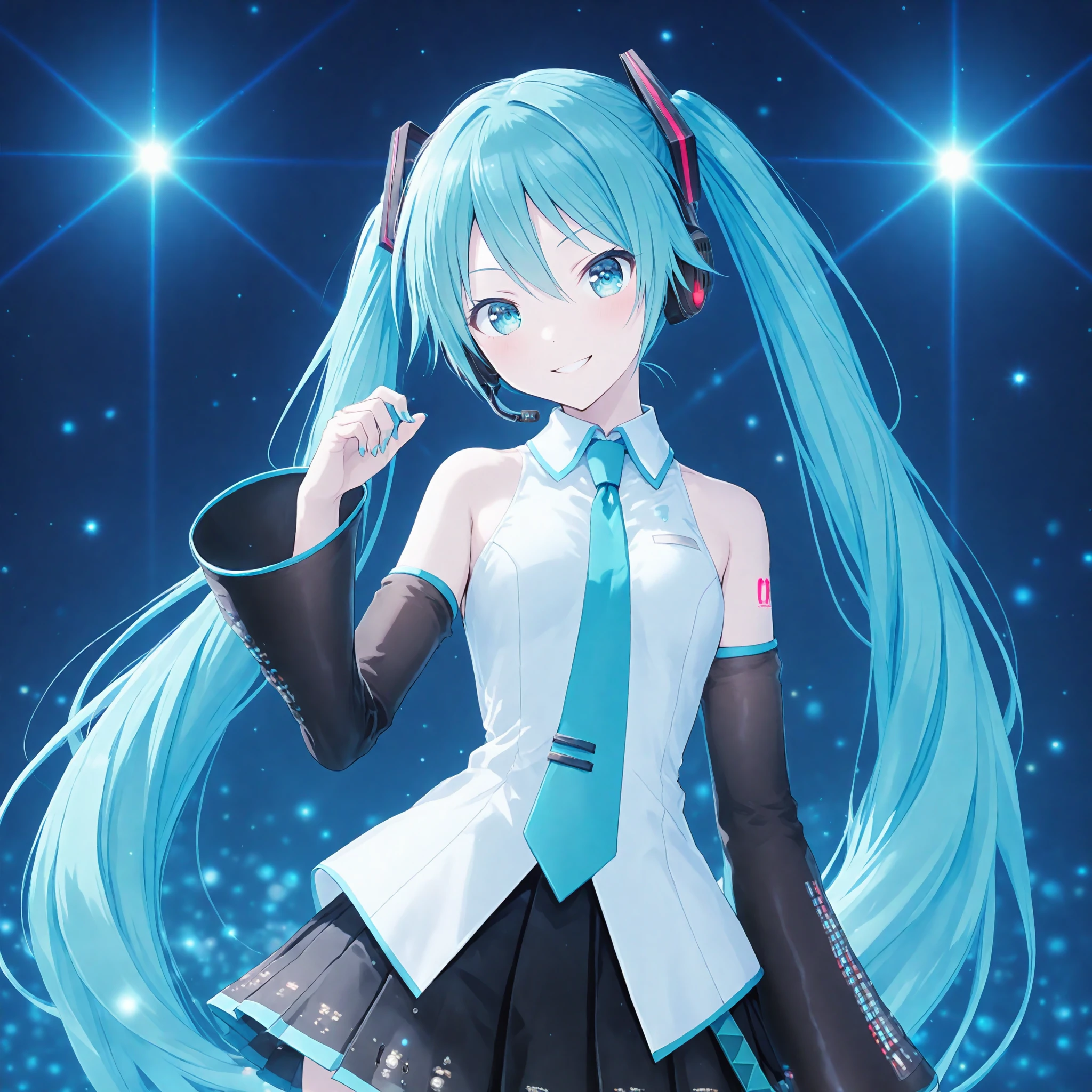 Hatsune Miku (Default Costume) / Project SEKAI ObsessionIllustrious