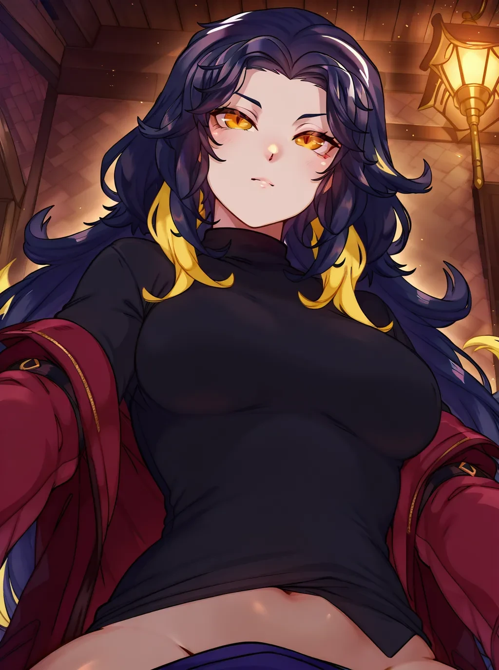 (masterpiece, absurdres, newest, best quality, absolutely eye-catching), <lora:Amaru_1-shot-000008:1> amaruk, <lora:Granblue Fantasy XLV2:0.5>, <lora:PDXL_artist_tags_v2_big:0.5> by merunyaa