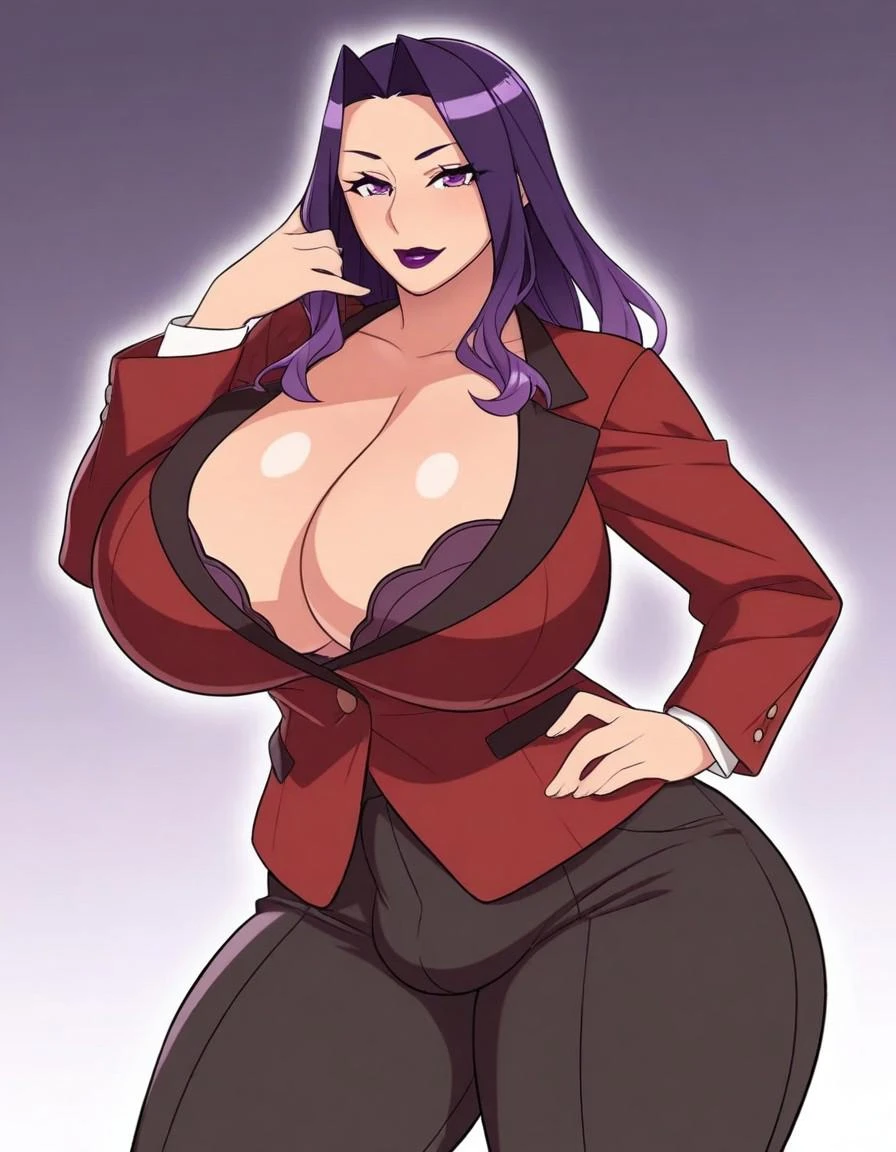 Meiko Kanbe ([hidarikiki] Busty ???? Mother is the Principles Woman _ Bakunyuu wa Haha Gaku enchou no Onna) illustrious v1.0