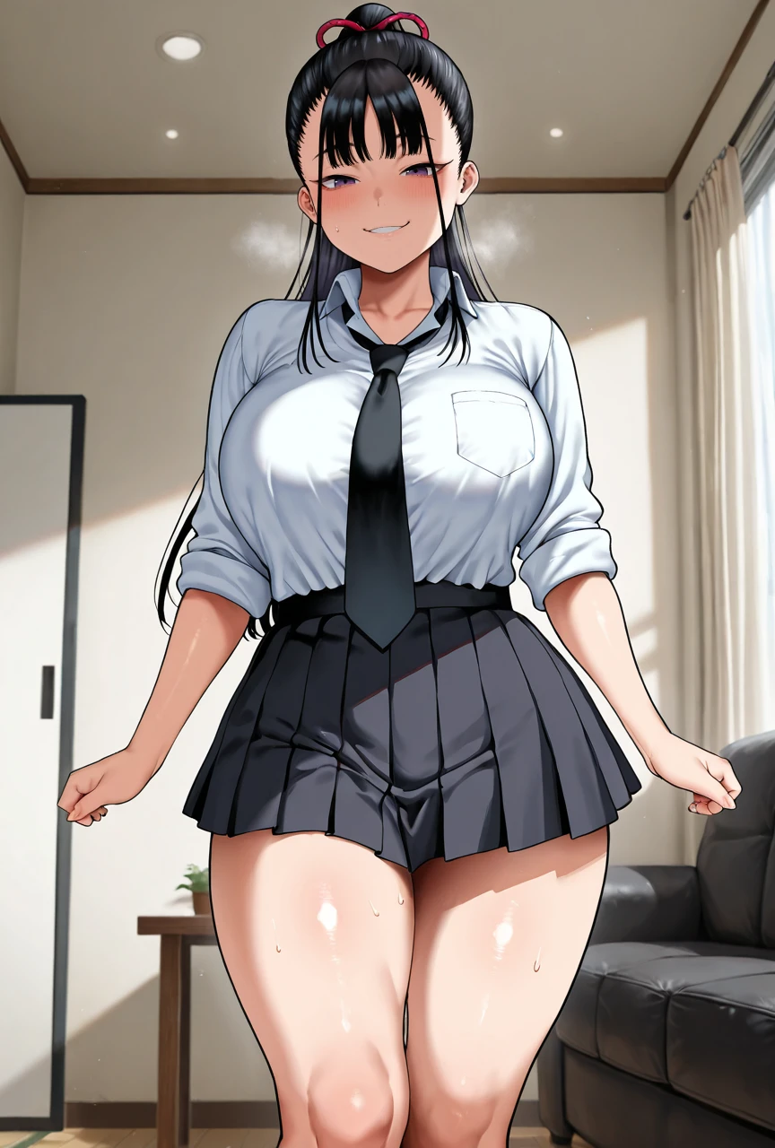 Kyonyuu Osananajimi Kanojo ni Yuuwaku sarete Icha Love Oho ????? suru Hanashi [Hitsuji no Udonya (Inamimi)] v1.0