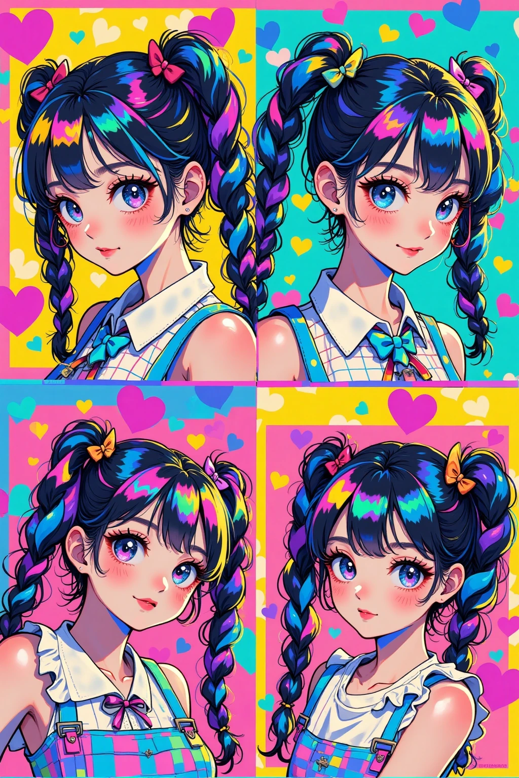 DL_Trendy Girl Painting_Diverse Styling Generation v1.0