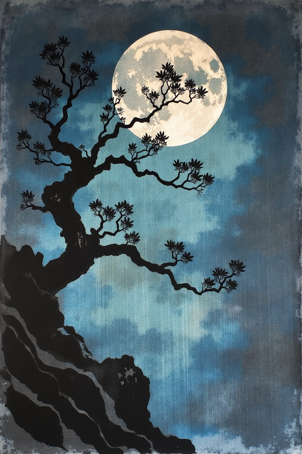 DX_Ink Wash Style Integration_Night Scene Generation v1.0