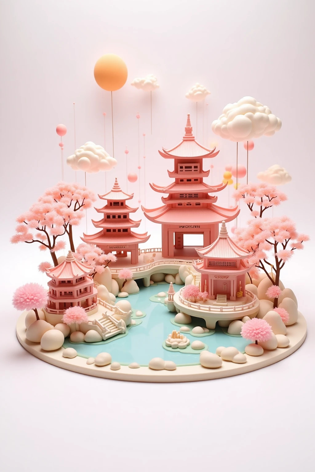 DJ_Oriental Architectural Models_Generation Of Oriental Landscapes v1.0