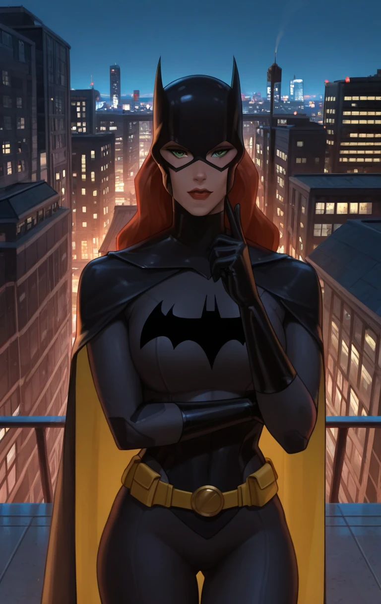 "0" :"amazing quality,very aesthetic,absurdres,best quality, 1girl, solo, 1girl, solo, long hair, looking at viewer, gloves, green eyes, red hair, indoors, black gloves, mask, lips, batgirl, bat symbol, red lips,b4g1rly0,outdoor,rooftop,cityscape,night,(( w4rh4m3e3r, shinny skin, cowboy shot,standing from above))",
"7" :"amazing quality,very aesthetic,absurdres,best quality, 1girl, solo, 1girl, solo, long hair, looking at viewer, gloves, green eyes, red hair, indoors, black gloves, mask, lips, batgirl, bat symbol, red lips,b4g1rly0,outdoor,rooftop,cityscape,night,(( w4rh4m3e3r, shinny skin, cowboy shot,kneeling from above))",
"14" :"amazing quality,very aesthetic,absurdres,best quality, 1girl, solo, 1girl, solo, long hair, looking at viewer, gloves, green eyes, red hair, indoors, black gloves, mask, lips, batgirl, bat symbol, red lips,b4g1rly0,outdoor,rooftop,cityscape,night,(( w4rh4m3e3r, shinny skin, cowboy shot,laying on belly))",
"21" :"amazing quality,very aesthetic,absurdres,best quality, 1girl, solo, 1girl, solo, long hair, looking at viewer, gloves, green eyes, red hair, indoors, black gloves, mask, lips, batgirl, bat symbol, red lips,b4g1rly0,outdoor,rooftop,cityscape,night,(( w4rh4m3e3r, shinny skin, cowboy shot,sitting,legs spread,front view,from below))",
"28" :"amazing quality,very aesthetic,absurdres,best quality, 1girl, solo, 1girl, solo, long hair, looking at viewer, gloves, green eyes, red hair, indoors, black gloves, mask, lips, batgirl, bat symbol, red lips,b4g1rly0,outdoor,rooftop,cityscape,night,(( w4rh4m3e3r, shinny skin, cowboy shot,on all fours,ass up))",
"35" :"amazing quality,very aesthetic,absurdres,best quality, 1girl, solo, 1girl, solo, long hair, looking at viewer, gloves, green eyes, red hair, indoors, black gloves, mask, lips, batgirl, bat symbol, red lips,b4g1rly0,outdoor,rooftop,cityscape,night,(( w4rh4m3e3r, shinny skin, cowboy shot,on all fours,ass up,torso forward,front view))",