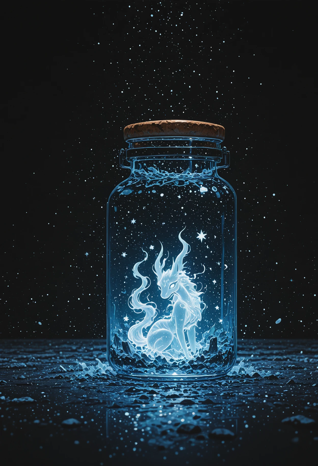 masterpiece, best quality, star in a jar,, a stock photo of a perfect background, Middle Aged "The Spirit of Regret", Bathed in shadows, in focus, Ultra Real, Bauhaus Art, specular lighting, Fast Shutter Speed, Fuji superi400, Depth of field 100mm, RAW photo