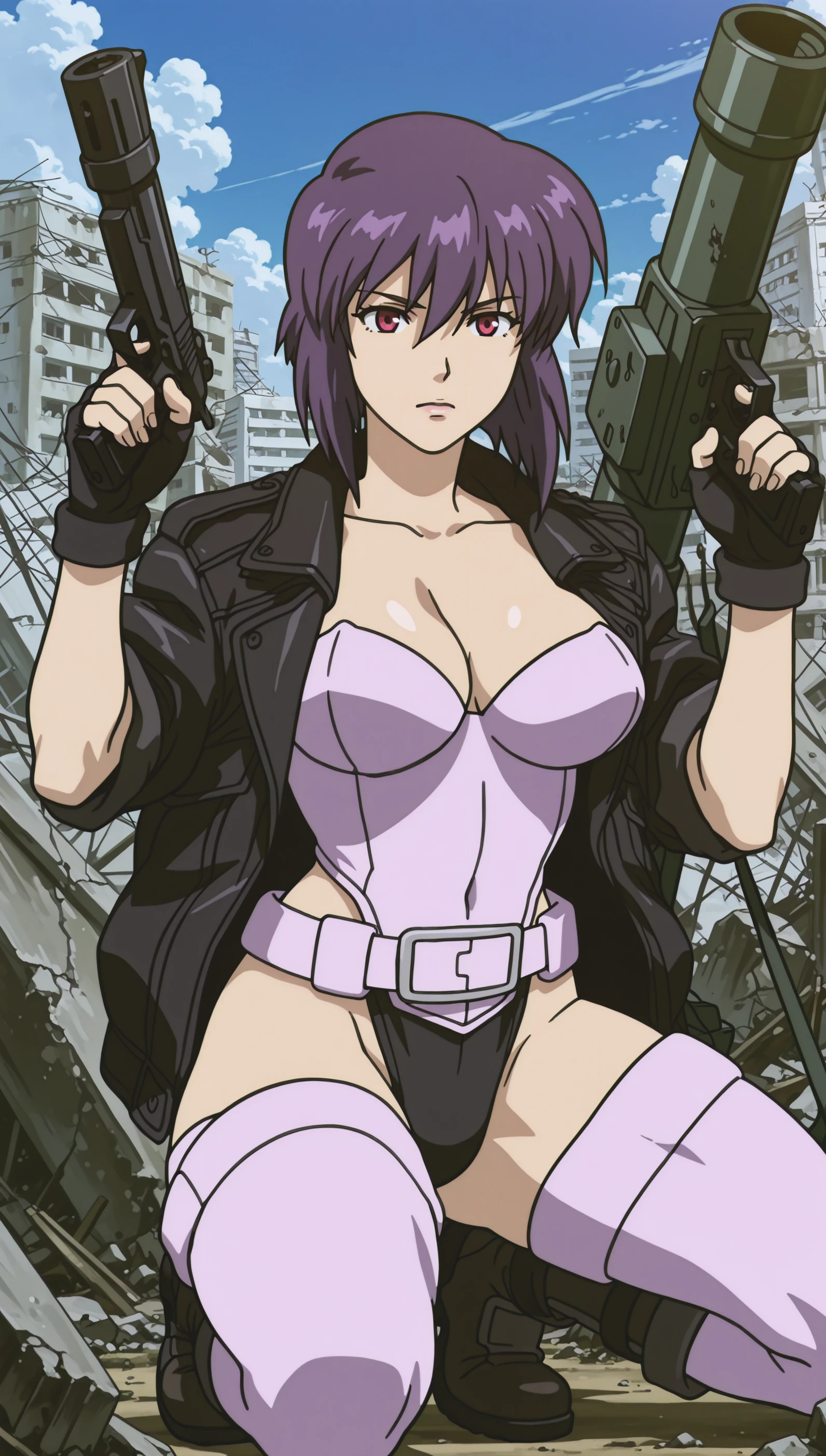 Motoko Kusanagi [Ghost in the Shell: Stand Alone Complexe][PONY/IL] Motoko Kusanagi Pony