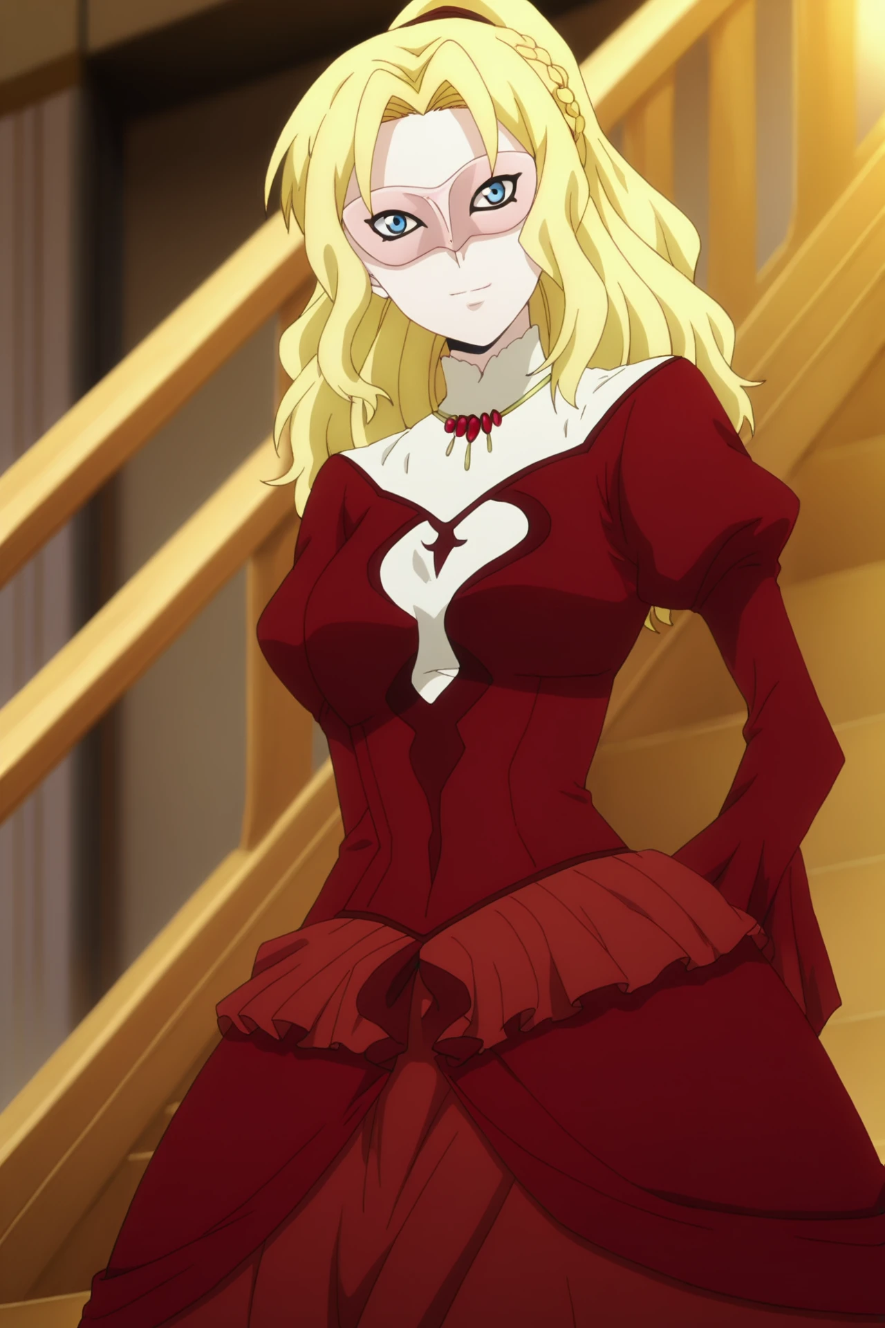 GranCrest Senki | Marrine Kreische Red Dress
