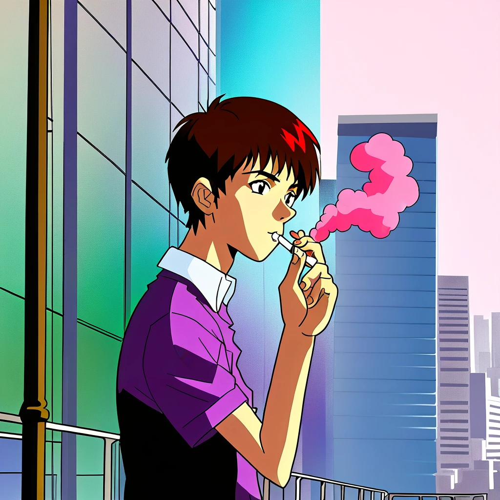 Prototype neon genesis evangelion style for sdxl V1