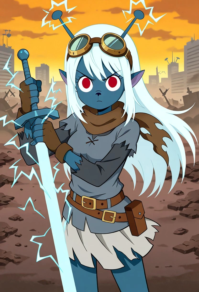 Emoji Alien Girl - Samurai Jack (Pony/IL) Illustrious