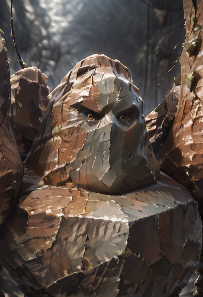 masterpiece, best quality, solo,  <lora:RegirockPokedex_IXL:1.0>, zzRegirock,, solo, looking at viewer, close up, realistic, detailed eyes, <lora:RealisticAnimeIXL_v2:1.0>