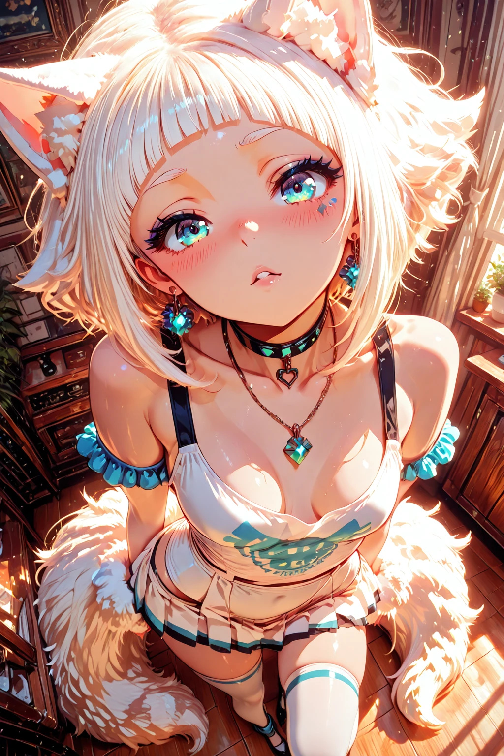 masterpiece, best quality, ultra-detailed, illustration, dynamic composition, 1girl, KarnetFluff, full body,  <lora:KarnetFluff_v1:0.6> <lora:Smooth_Booster_v3:0.5> <lora:Real_hair_for_2D:0.7> <lora:Niji_anime_illustrious:0.5> <lora:Face_Detailed-stable:0.5>