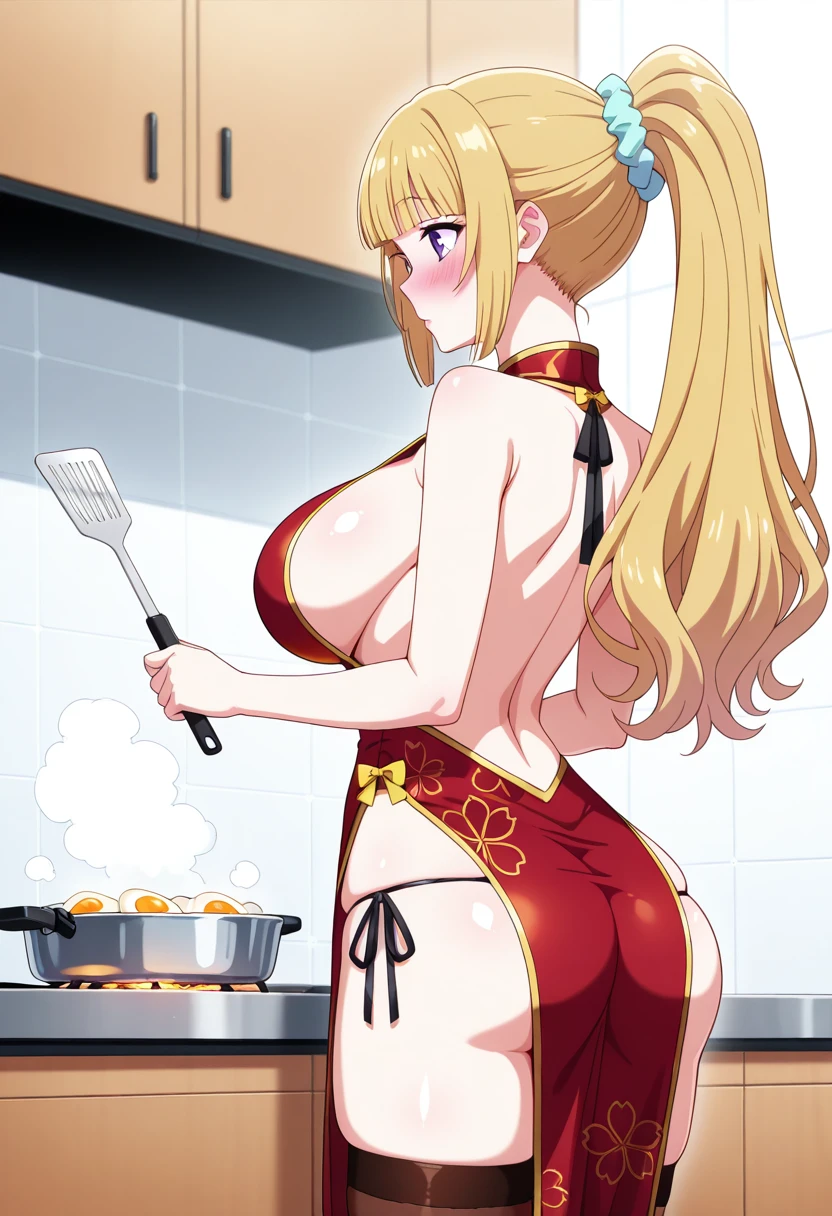 houshou_marine  red_china_dress [ill] illustrious xl v2.0