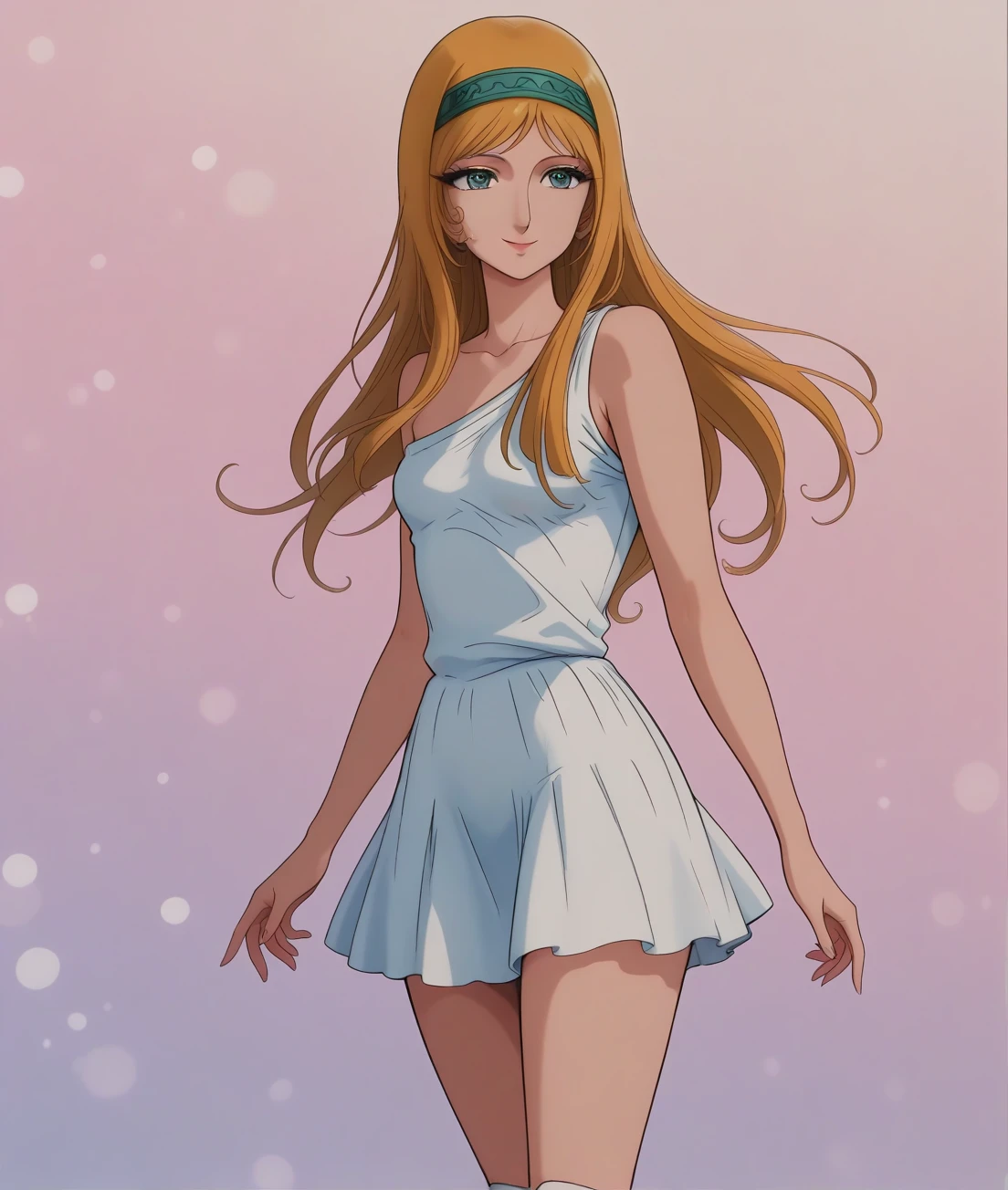 ultra detailed, source_anime, intricate details, perfect anatomy, (masterpiece, best quality, highres,absurdres,amazing quality, very aesthetic:1.2), hyper detailed,
,solo,
masterpiece, best quality, very aesthetic, movie quality, clear color, beautiful shadow, beautiful light, cinematic, cinematic light, cinematic shadow, bokeh, glare,
 <lora:amiaILV1:1> amia,full body,short dress,knee boots,solo,small breasts,smile,outdoor, cowboy shot,retro artstyle