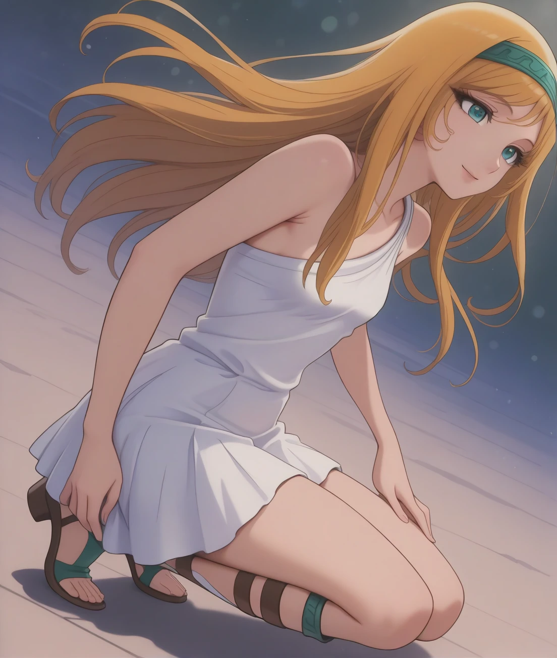 ultra detailed, source_anime, intricate details, perfect anatomy, (masterpiece, best quality, highres,absurdres,amazing quality, very aesthetic:1.2), hyper detailed,
,solo,
masterpiece, best quality, very aesthetic, movie quality, clear color, beautiful shadow, beautiful light, cinematic, cinematic light, cinematic shadow, bokeh, glare,
 <lora:amiaILV1:1> amia,full body,short dress,knee boots,solo,small breasts,smile,outdoor